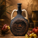 Керамическая бутылка с двумя ручками Абхазия-Рица